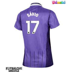 Tottenham Hotspur Savio #17 Dámské Alternativní Dres 2026-27 Krátký Rukáv Tottenham Hotspur Savio #17 Dámské Alternativní Dres 2026-27 Krátký Rukáv